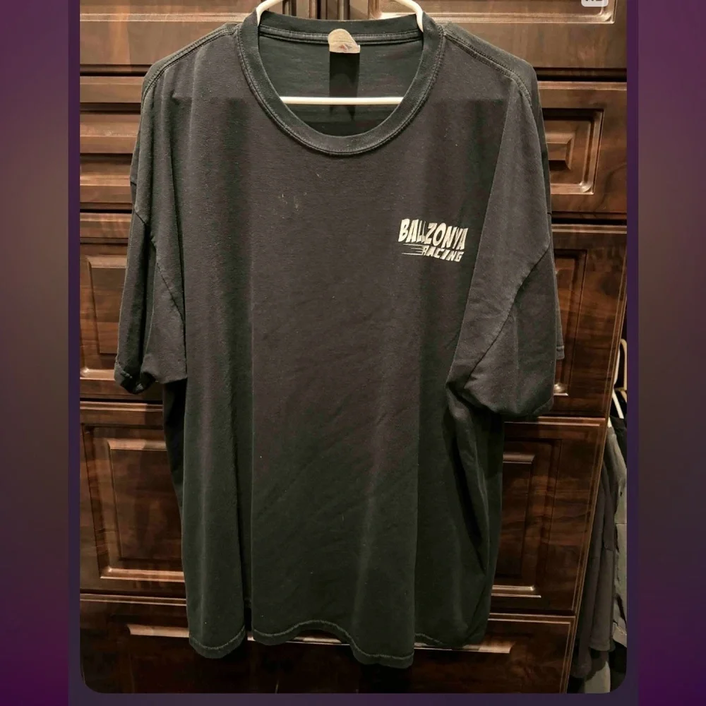 Jerzees Black Racing Tee 3XL